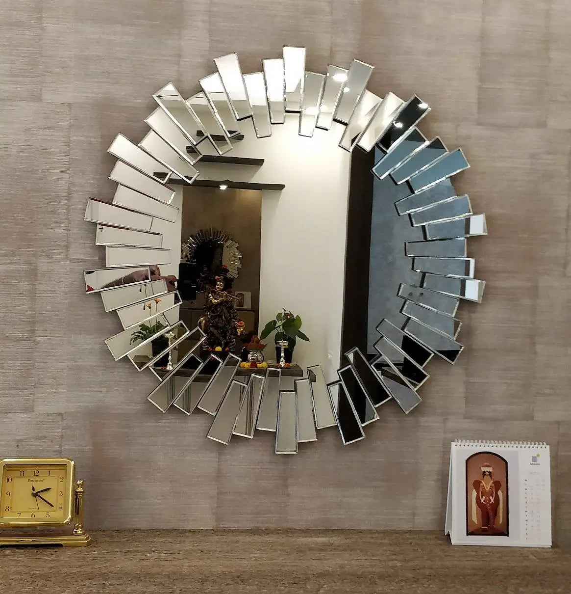 Ava Round Wall Mirror VDR-452 Venetian Design