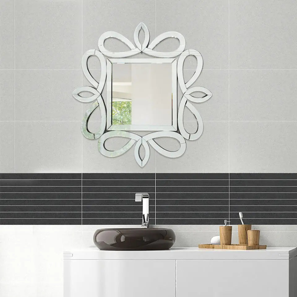 The Kensington Frame Square Wall Decorative Mirror VDR-534 Venetian Design