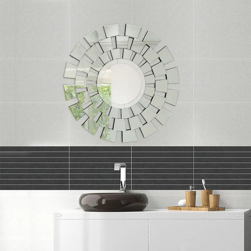 The Four Seasons Round Frame Decorative Mirror Design VDR-537