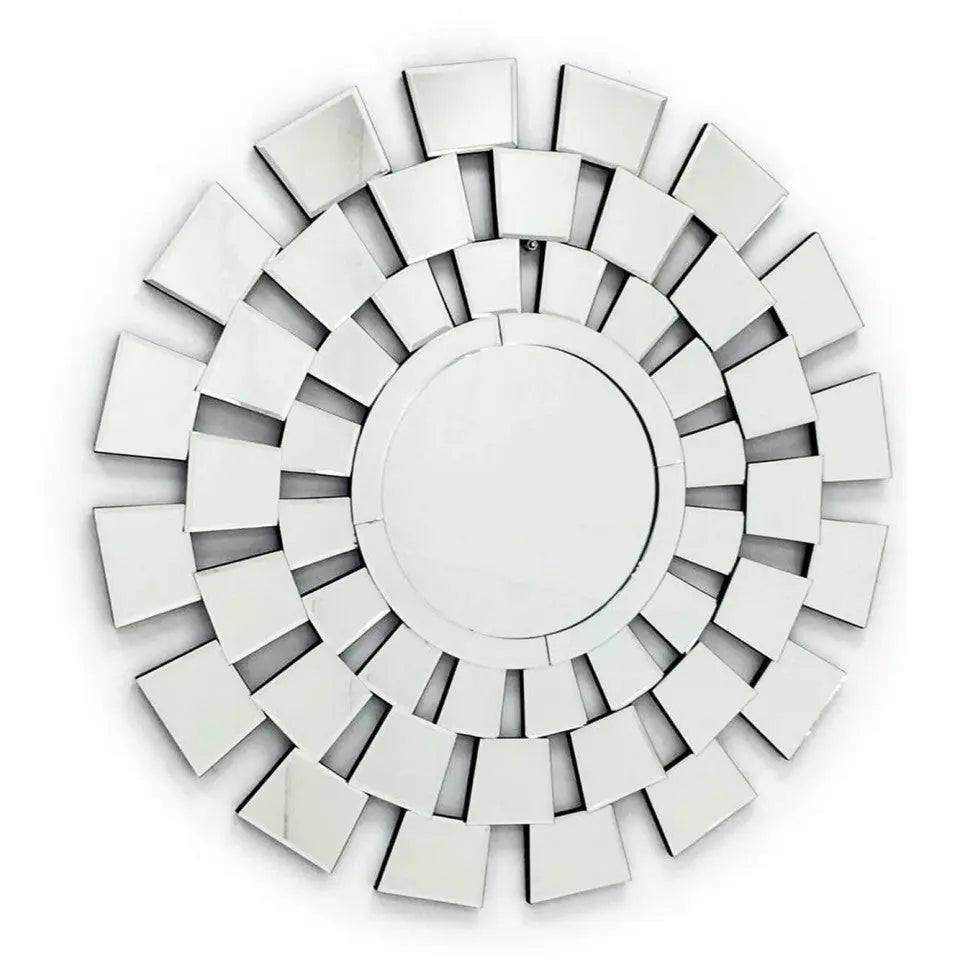 The Four Seasons Round Frame Decorative Mirror Design VDR-537