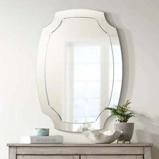 Minimalist Oval Modern Wall Mirror VDR-649 Venetian Design