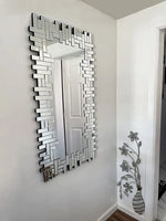 Rectangular Modern Wall Mirror VDR-660 Venetian Design