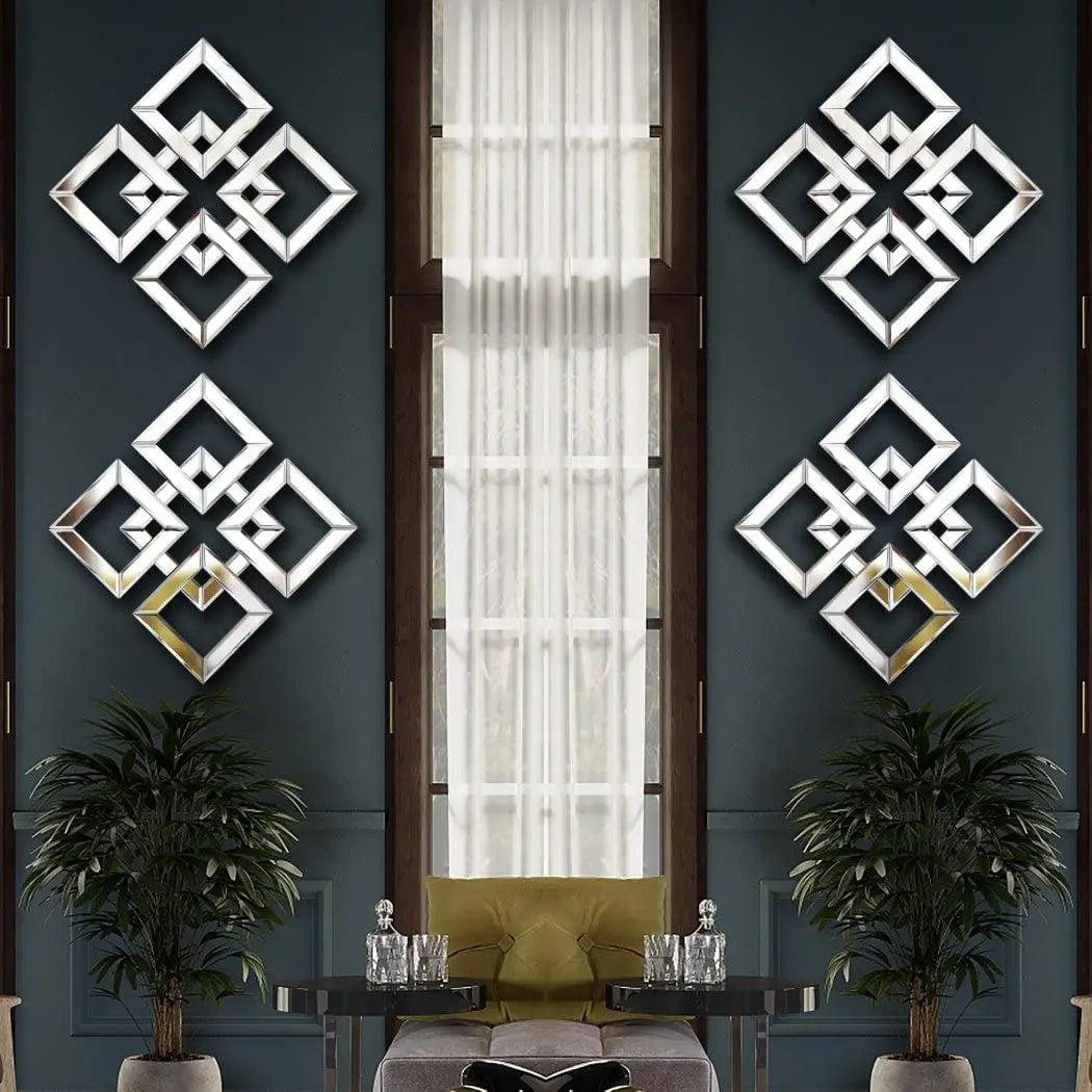 Mirror Wall Square Panel VDR-667 Venetian Design