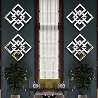 Mirror Wall Square Panel VDR-667 Venetian Design