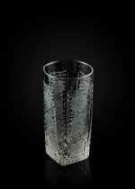 Hand Cut Whiskey Glass (Set of 2) WG-02 Venetian Design (The boutique factory) 100% Heart Made Products