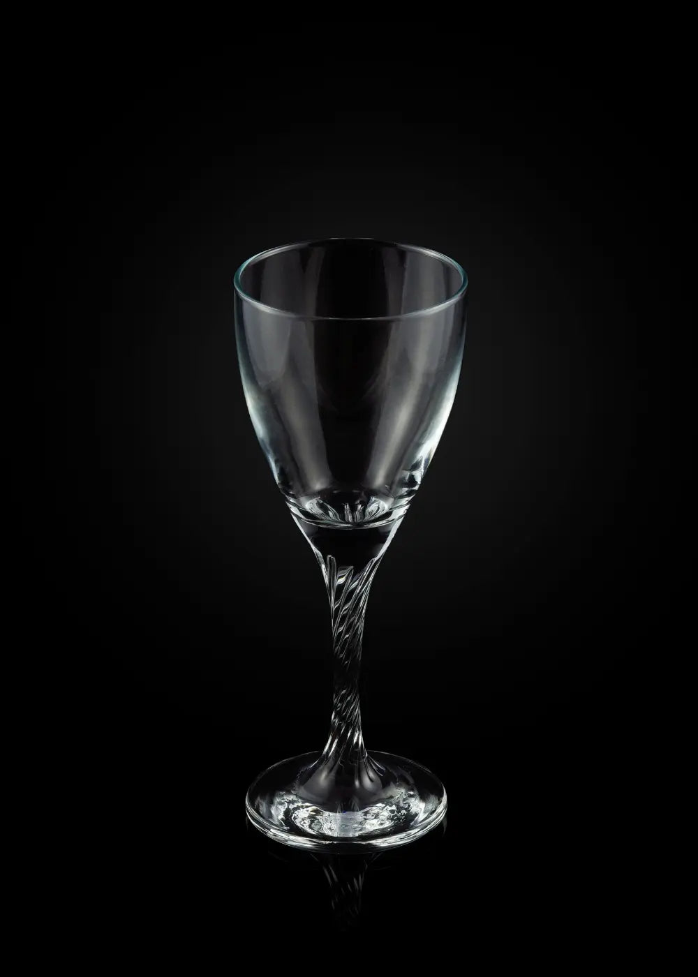 Crystal Hand Cut Wine Glass (Set of 2) WG-03 Venetian Design (The boutique factory) 100% Heart Made Products