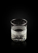 Hand Cut Whiskey Glass (Set of 2) WG-07 Venetian Design (The boutique factory) 100% Heart Made Products