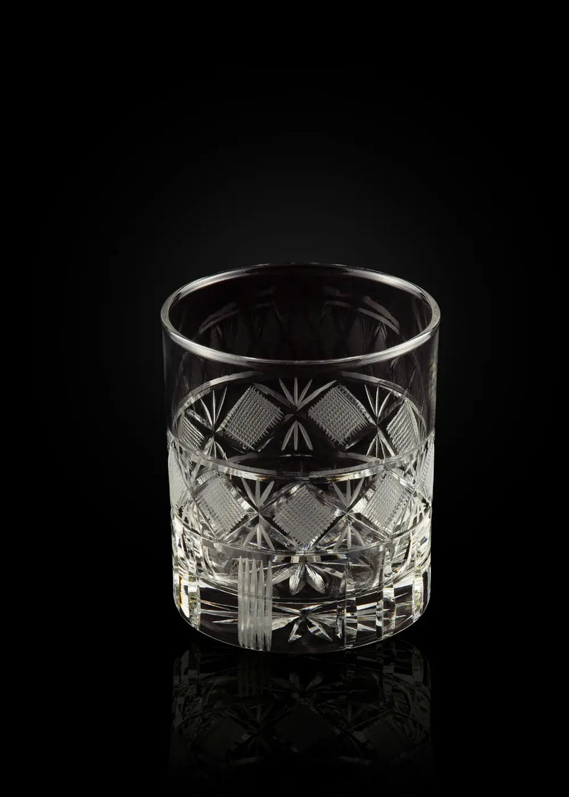 Crystal Hand Cut Whiskey Glass (Set of 2) WG-10
