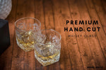 Crystal Hand Cut Whiskey Glass (Set of 2) WG-13