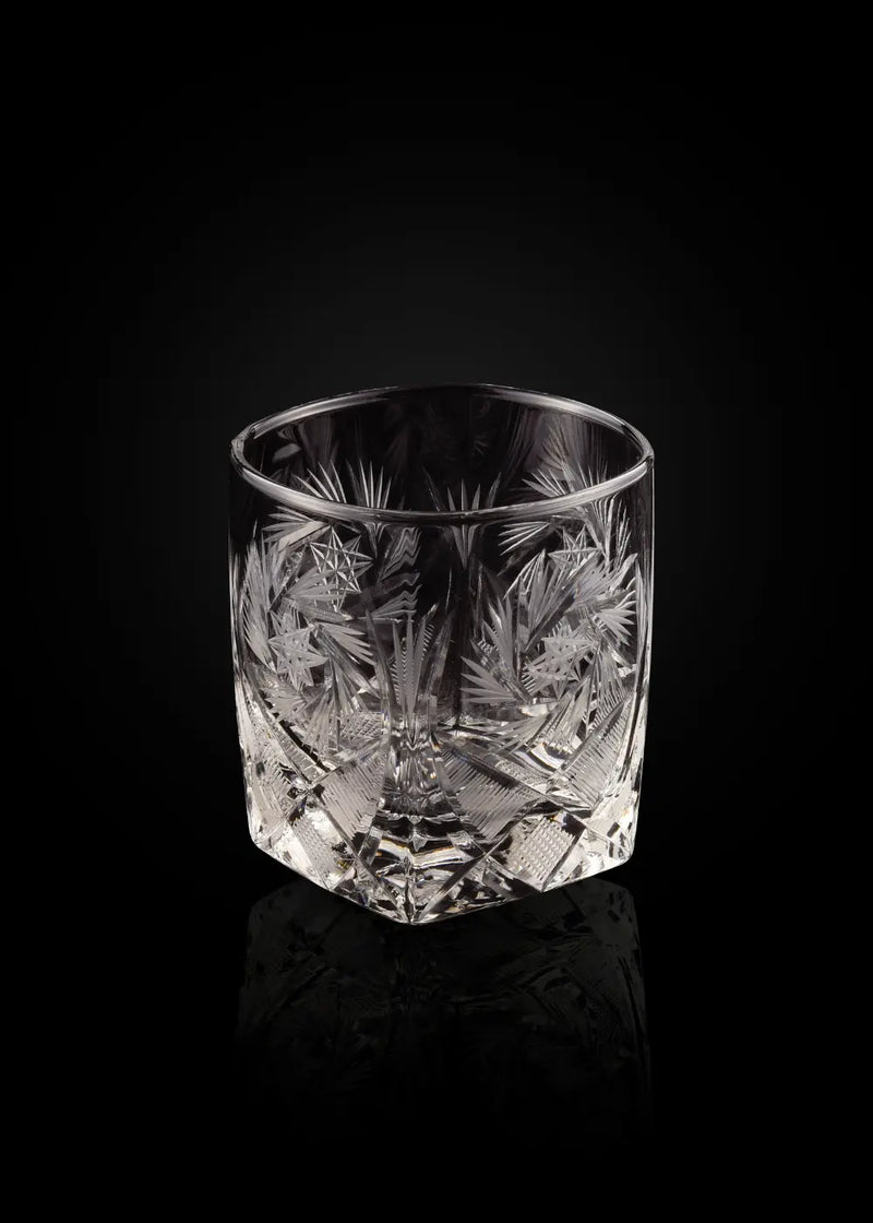 Crystal Hand Cut Whiskey Glass (Set of 2) WG-13