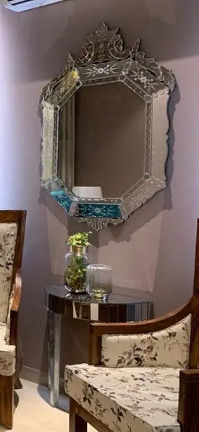 Venetian Mirror Venetian Design 100% Heart Made Products