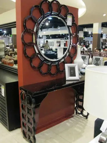 CONSOLE TABLE WITH MIRROR