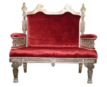 Crystal Maharaja Chair Venetian Design
