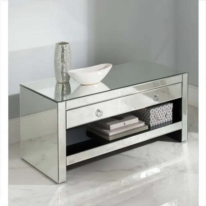 Mirrored TV cabinet VDMF-417 Venetian Design 100% Heart Made Products