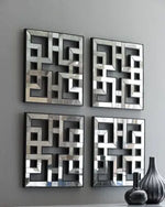 Mirrored Wall Art Panels VDR-910 Venetian Design