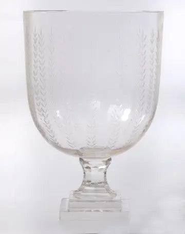GLASS VASE CANDLE STAND Venetian Design