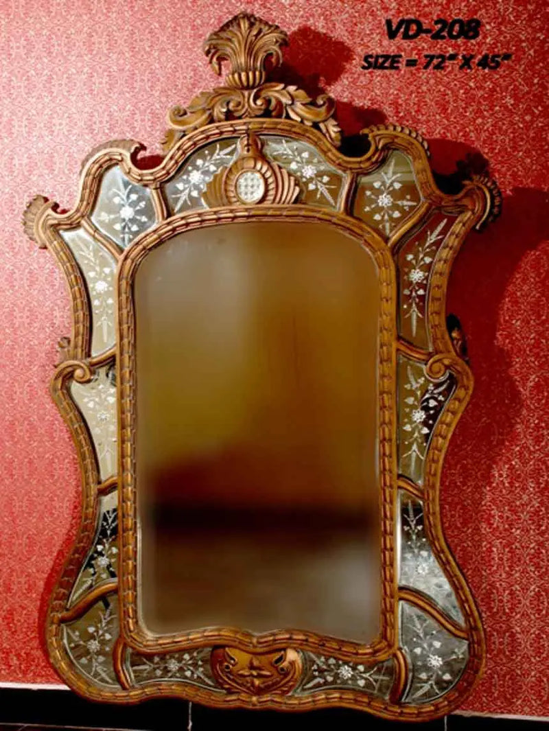 WOODEN FRAME MIRROR AHL-VM-208