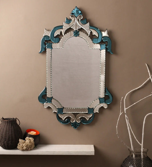 Queen Crown Wall Mirror VDBL-02 Venetian Design