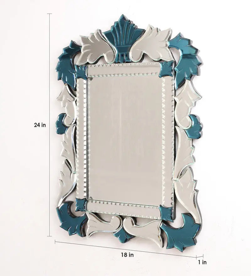 Leaf Design Wall Mirror VDBL-04 Venetian Design