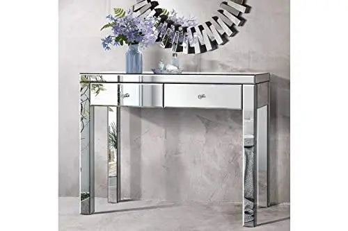 Mirrored Console With 2 Drawers VDMF-604 Venetian Design